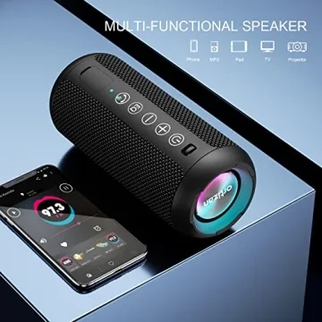 Ortizan Portable Bluetooth Speaker with 30H Battery
