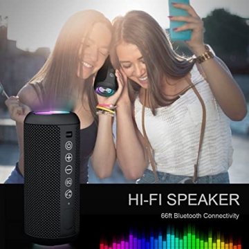 Ortizan Portable Bluetooth Speaker with 30H Battery