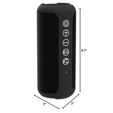 Ortizan Portable Bluetooth Speaker with 30H Battery