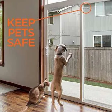 Sliding Door Lock for Home Safety - 2 Pack Sliding Window Locks, Sliding Glass Door Lock, Extra Strong Adhesive, Sliding Door Child Safety Lock, Sliding Patio Door Lock and Window Security