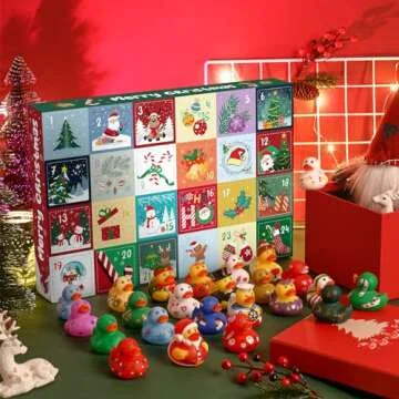 Jerify Advent Calendar 2025 - 24 Fun Christmas Rubber Ducks