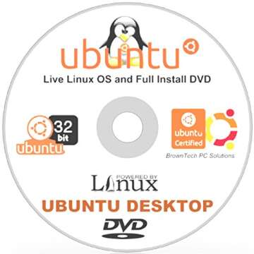 Explore Freedom with Ubuntu 16.04 Linux - 2 Disc DVD Set for All Users