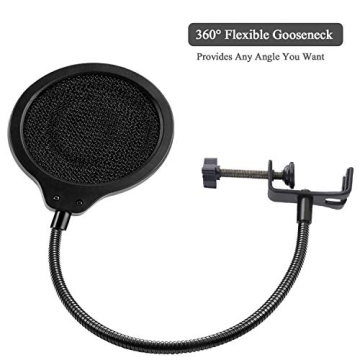 Yeti X Pop Filter & Windscreen for Clear Sound Quality