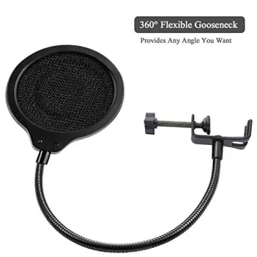 Yeti X Pop Filter & Windscreen for Clear Sound Quality