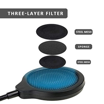 Yeti X Pop Filter & Windscreen for Clear Sound Quality