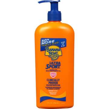 Banana Boat Sport Ultra SPF 50 Sunscreen for Active Lifestyles