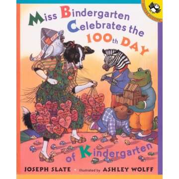Miss Bindergarten Celebrates the 100th Day of Kindergarten (Picture Puffins)