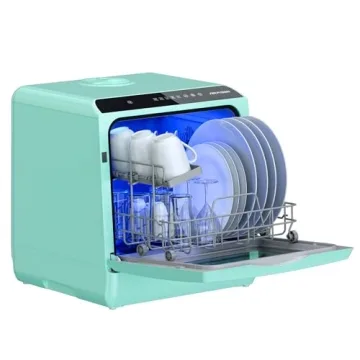 Portable Countertop Dishwasher - 5 Programs & 5L Tank
