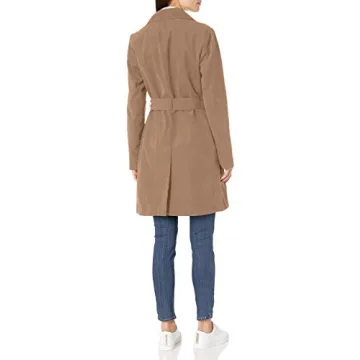 Stylish Amazon Essentials Women's Water-Resistant Trench Coat
