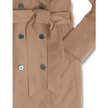 Stylish Amazon Essentials Women's Water-Resistant Trench Coat