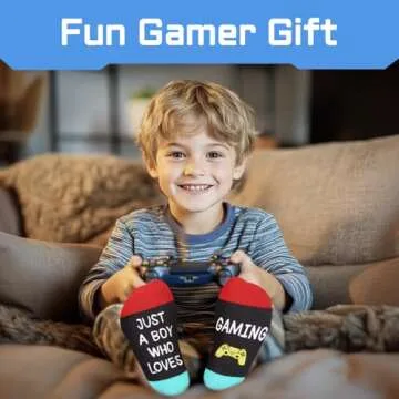 Gamer Socks for Boys - Perfect Gifts for Teen Gamers