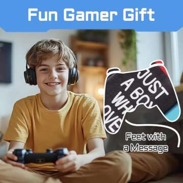 Gamer Socks for Boys - Perfect Gifts for Teen Gamers