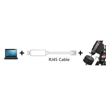 Washinglee RJ45 Control Cable for Skywatcher & Orion Mount