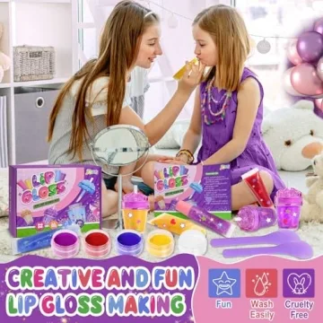 JCOOS Lip Gloss Making Kit for Creative Kids