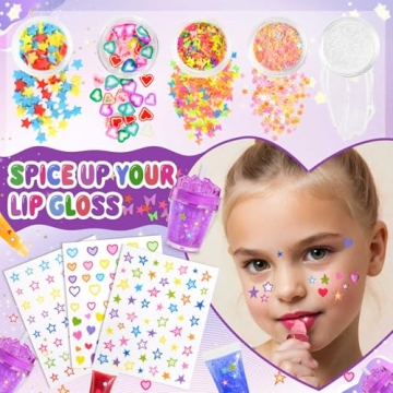 JCOOS Lip Gloss Making Kit for Creative Kids