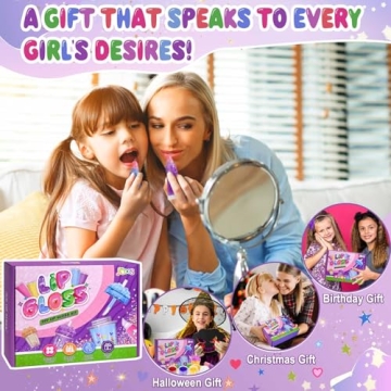 JCOOS Lip Gloss Making Kit for Creative Kids
