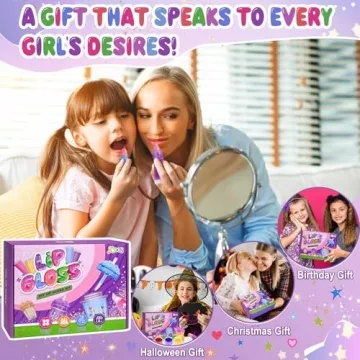 JCOOS Lip Gloss Making Kit for Creative Kids