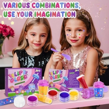 JCOOS Lip Gloss Making Kit for Creative Kids