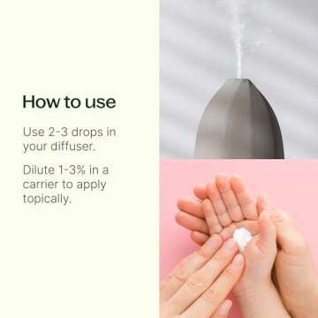 Plant Therapy KidSafe Calming The Child Essential Oil Blend - Relaxing and Soothing Blend 100% Pure,...