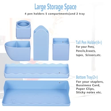 Cute Vertical Pen Organizer for Art, Office, and More