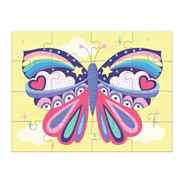 Mudpuppy Unicorn Magic Level Up! Puzzle Set from Mudpuppy, Includes 4 Jigsaw Puzzles with 16 – 28 Pieces, Features Enchanting and Magical Unicorns, Perfect for Ages 3+