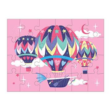 Mudpuppy Unicorn Magic Level Up! Puzzle Set from Mudpuppy, Includes 4 Jigsaw Puzzles with 16 – 28 Pieces, Features Enchanting and Magical Unicorns, Perfect for Ages 3+