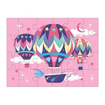 Mudpuppy Unicorn Magic Level Up! Puzzle Set from Mudpuppy, Includes 4 Jigsaw Puzzles with 16 – 28 Pieces, Features Enchanting and Magical Unicorns, Perfect for Ages 3+