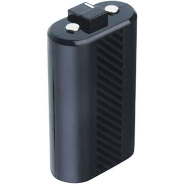 Rocketfish Xbox One Controller Charging Kit - Modern Functional, 10' Cord, Rechargeable Battery, Compatible with Microsoft Controllers