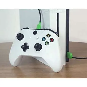 Rocketfish Xbox One Controller Charging Kit - Modern Functional, 10' Cord, Rechargeable Battery, Compatible with Microsoft Controllers