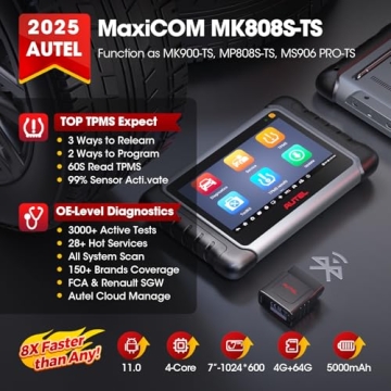 Autel MaxiCOM MK808S-TS All-in-One Automotive Scanner