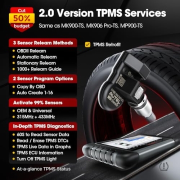 Autel MaxiCOM MK808S-TS All-in-One Automotive Scanner