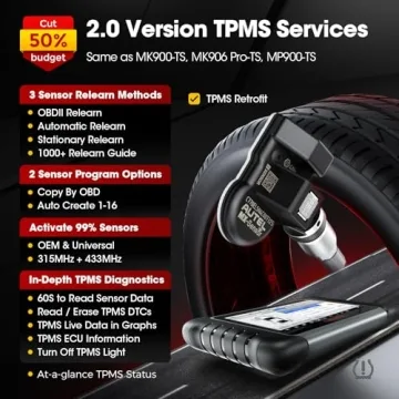 Autel MaxiCOM MK808S-TS All-in-One Automotive Scanner