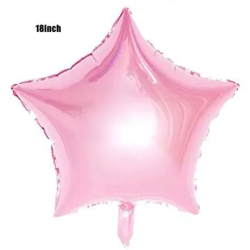 USLEH 5 PCS - Birthday Party Balloons - Large Size Minni-e Mouse Foil Balloon - Adult & Kids Party Theme Decorations