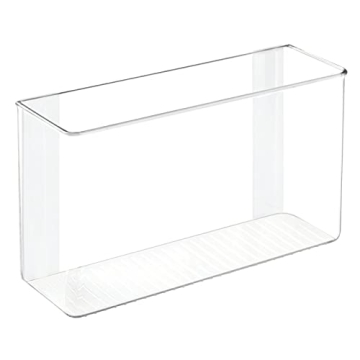 mDesign Adhesive Mount Storage Organizer for Kitchen