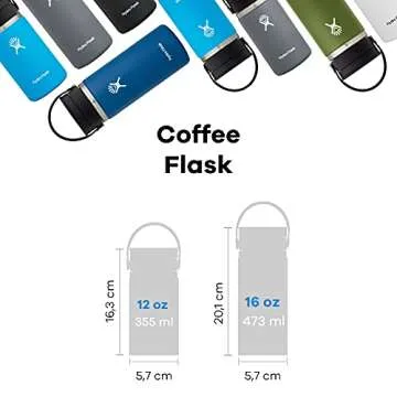 Hydro Flask 16 Oz Wide Flex Sip Lid Stone for All Ages