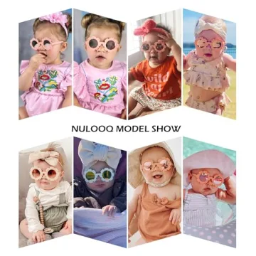 Polarized Baby Sunglasses with Adjustable Strap for Infants