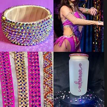 4320Pcs SS20 Flatback Rhinestones for Crafts