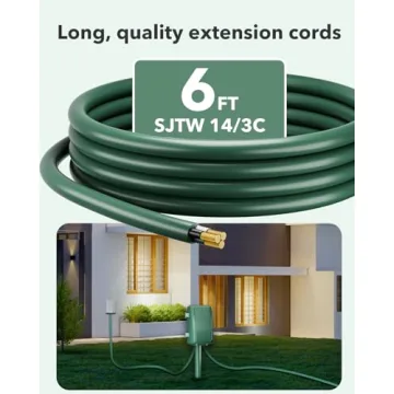 BN-LINK Weatherproof 7 Day Outdoor Timer Switch