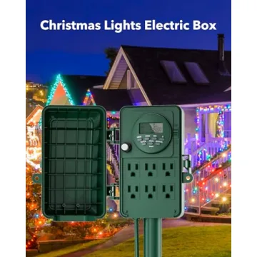 BN-LINK Weatherproof 7 Day Outdoor Timer Switch