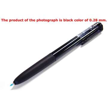 Signo RT1 Retractable Gel Ink Pen, Extra Fine Point 0.5mm, Rubber Grip, Black Ink, 5-Pack, Sticky notes Value Set