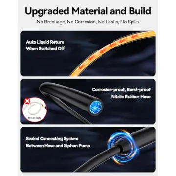 Leshein Fuel Transfer Pump - Ultimate USB Rechargeable Siphon Pump