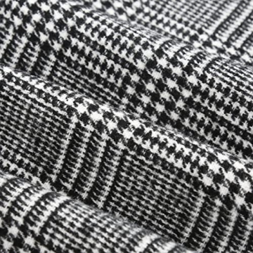 IDEALSANXUN Stylish High Waisted Mini Plaid Skirt for Women