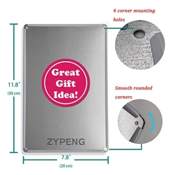 ZYPENG Retro Metal Sign for Car Enthusiasts and Man Caves