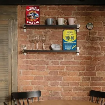 ZYPENG Retro Metal Sign for Car Enthusiasts and Man Caves