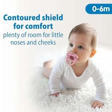 Dr. Brown's HappyPaci 100% Silicone Pacifier for Infants