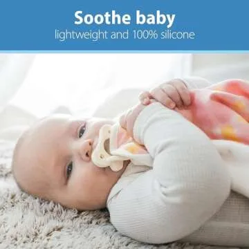 Dr. Brown's HappyPaci 100% Silicone Pacifier for Infants