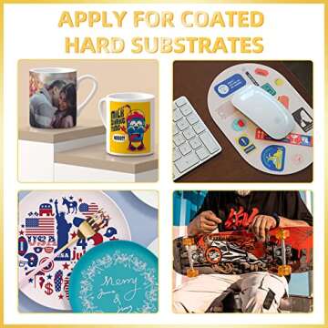 A-SUB Sublimation Paper 11x17 Inch 120GSM, 110 Sheets - Compatible with Inkjet Printers & Sublimation Inks, High Transfer Efficiency for T-Shirts, Mugs, Crafts