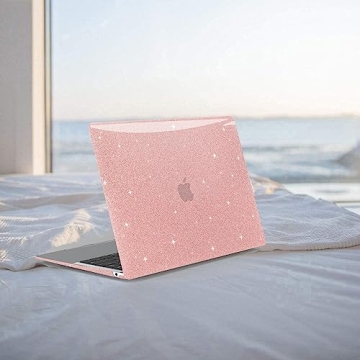 Anban MacBook Air Case Glitter Rose Gold Stylish Protection