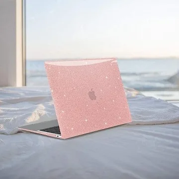 Anban MacBook Air Case Glitter Rose Gold Stylish Protection