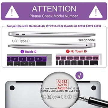 Anban MacBook Air Case Glitter Rose Gold Stylish Protection